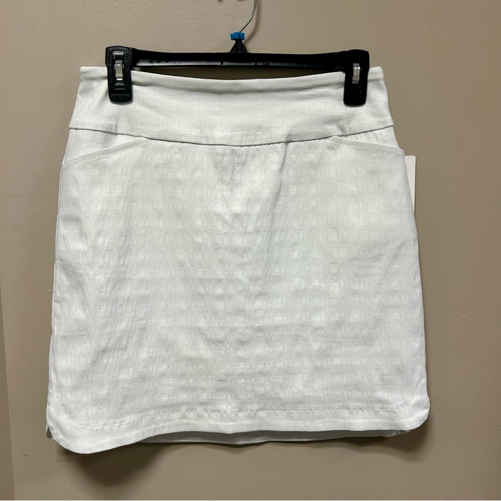 Jenna Rose 🌹 Sz S White Skort NWT